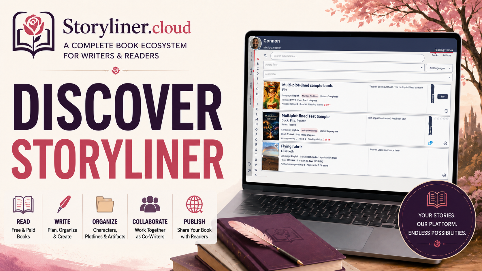 Explore the Storyliner platform